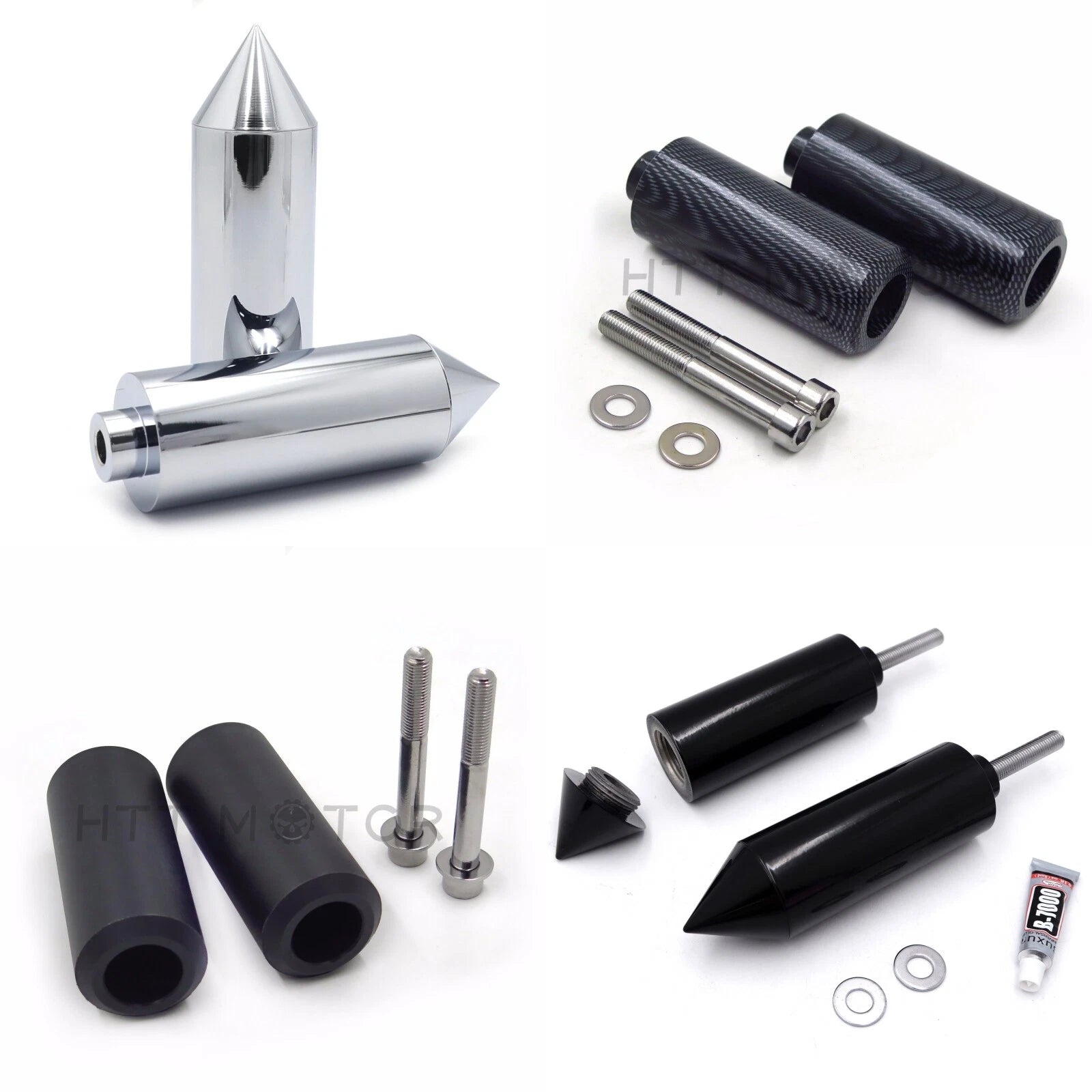 Frame Sliders Protector for Yamaha FZ6 FZ-6S 600 (2004–2012)