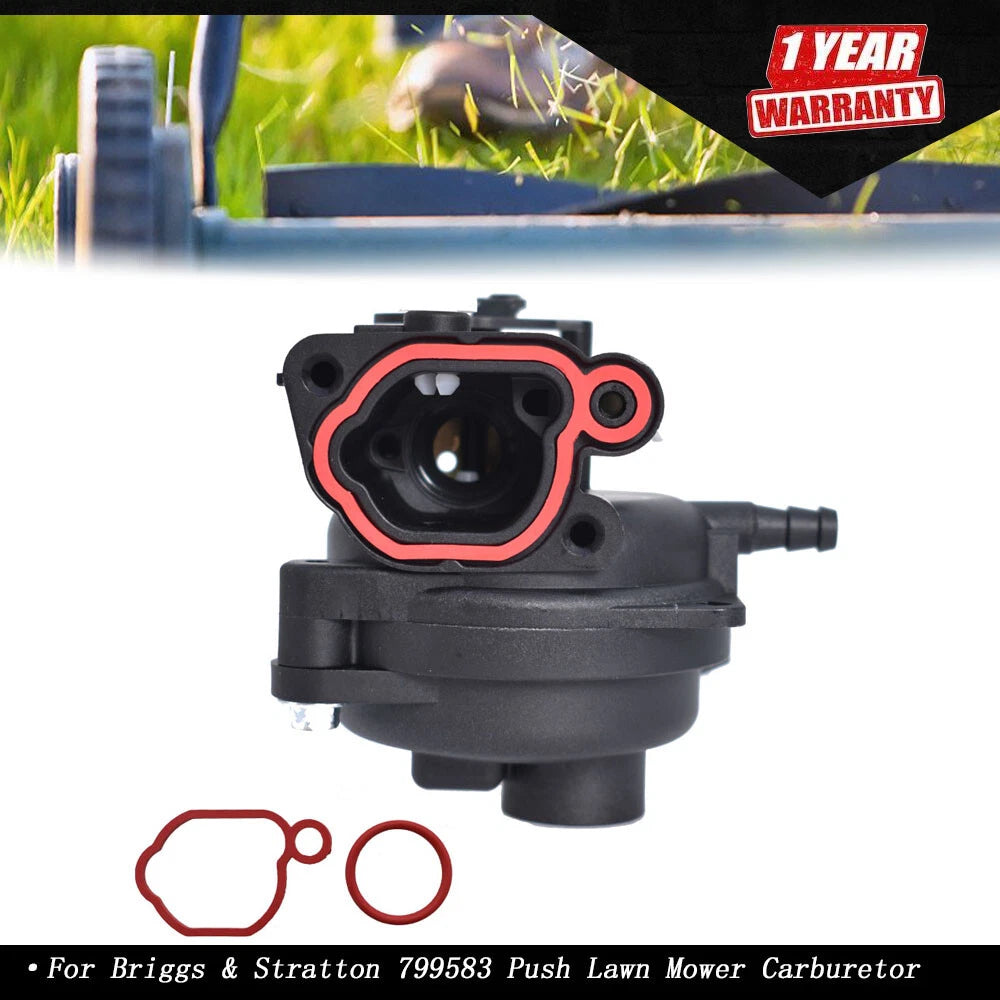 Carburetor for Briggs & Stratton Push Lawn Mower (Fits Various Models)