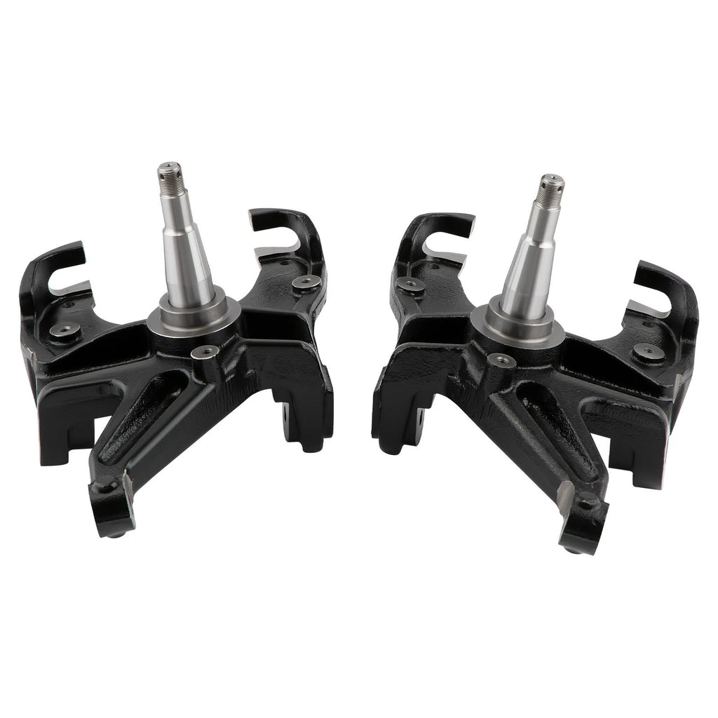 Pair 3" Lowering Drop Spindle 1.25" Rotor for Chevrolet C10 (1973–1987)