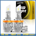 AUXITO H11 H9 H8 LED Headlight Bulbs for Low Beam (6000K White)