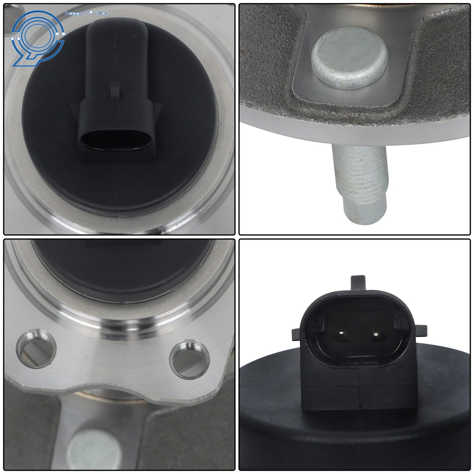 Pair of Rear Wheel Bearing Hub Assembly for Chevrolet HHR Malibu (2004–2010)