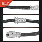 Rear Outer Brake Hydraulic Hose for BMW X5 X6 (2007–2019) Turbo