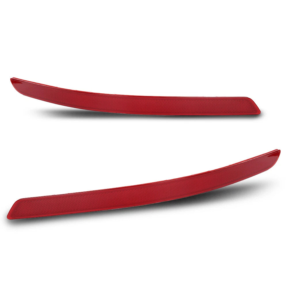 Set of 2 Red Rear Bumper Reflectors for Kia Optima (2014–2015)