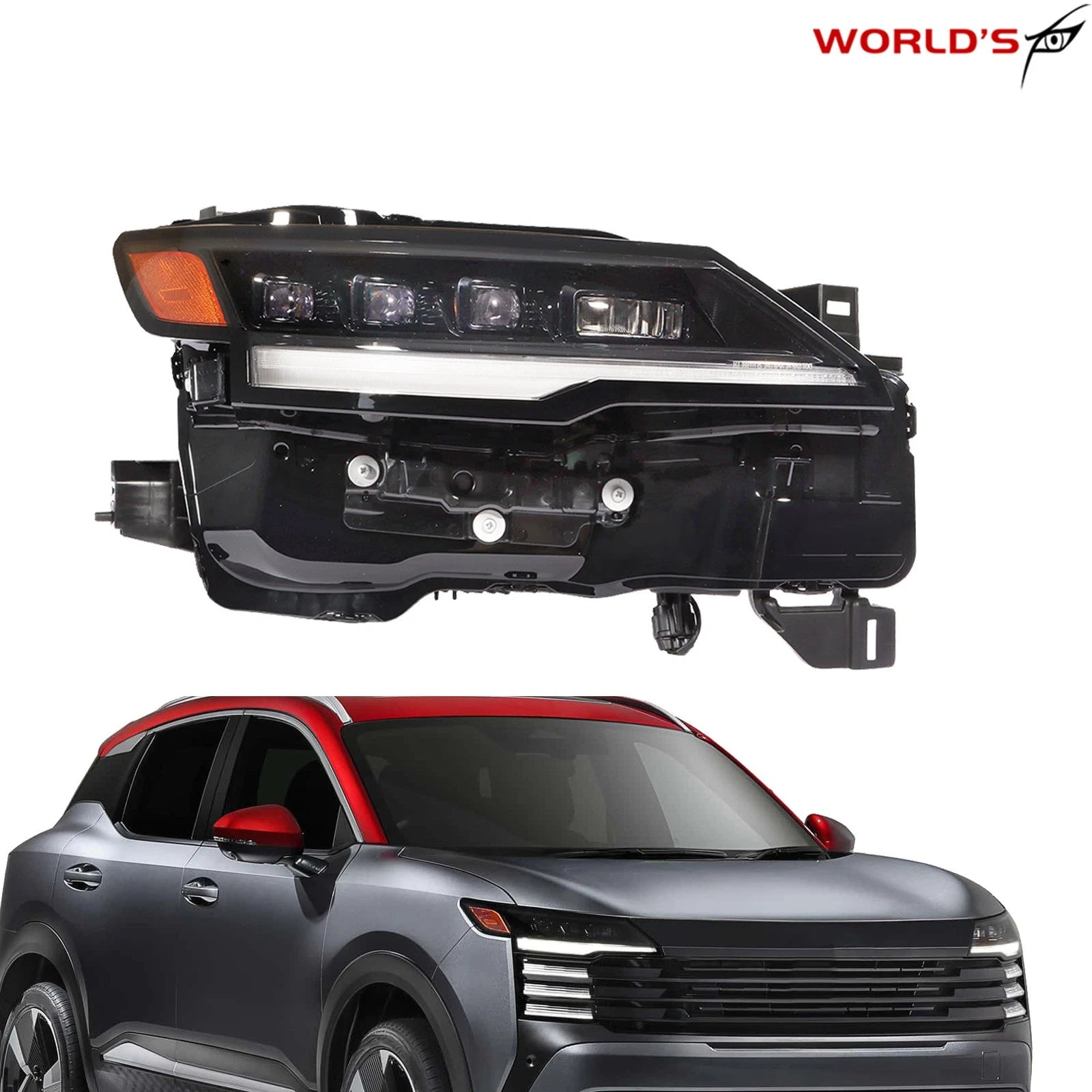 LED Headlight Assembly for Nissan Kicks (2025–2026) Right Passenger Side