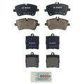 Set of 4 Bosch QuietCast Metallic Disc Brake Pads for W203 R171 R172 RWD