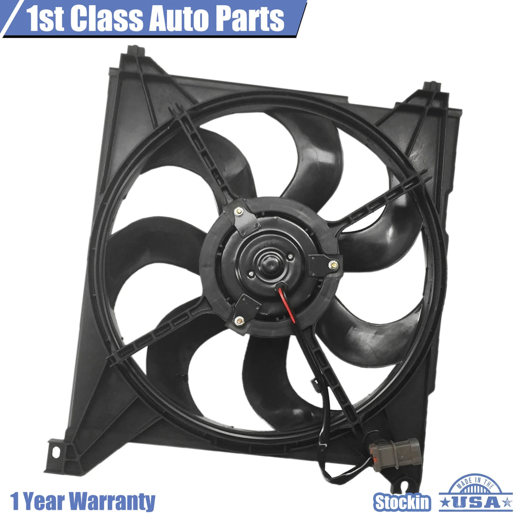 Radiator Cooling Fan Assembly for Hyundai Santa Fe (2001-2006)