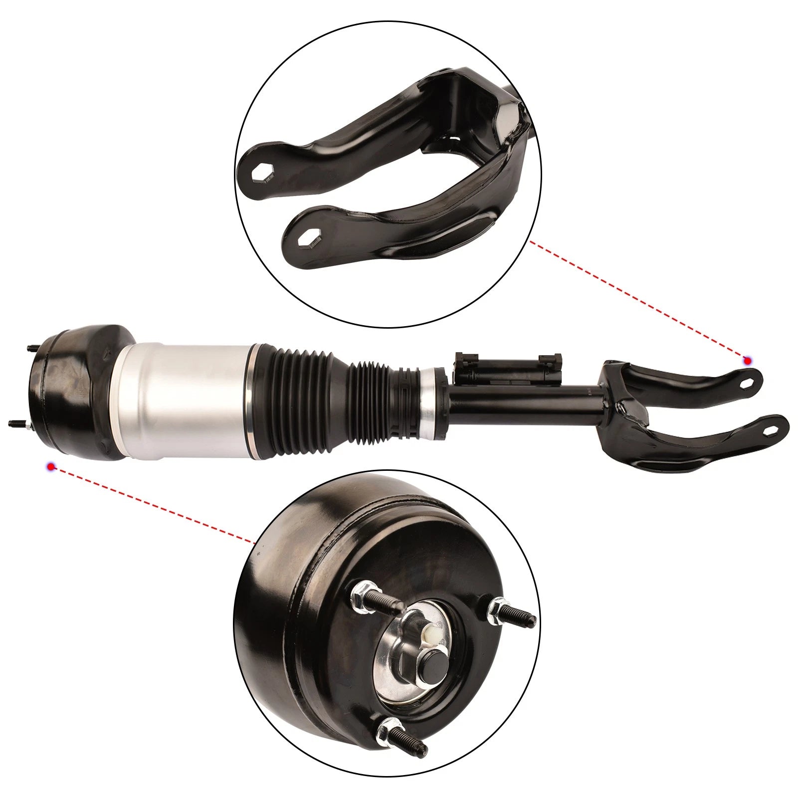 Front Right Air Suspension Strut for Mercedes GLE350d GLE400 GLE550 (2016–2019)