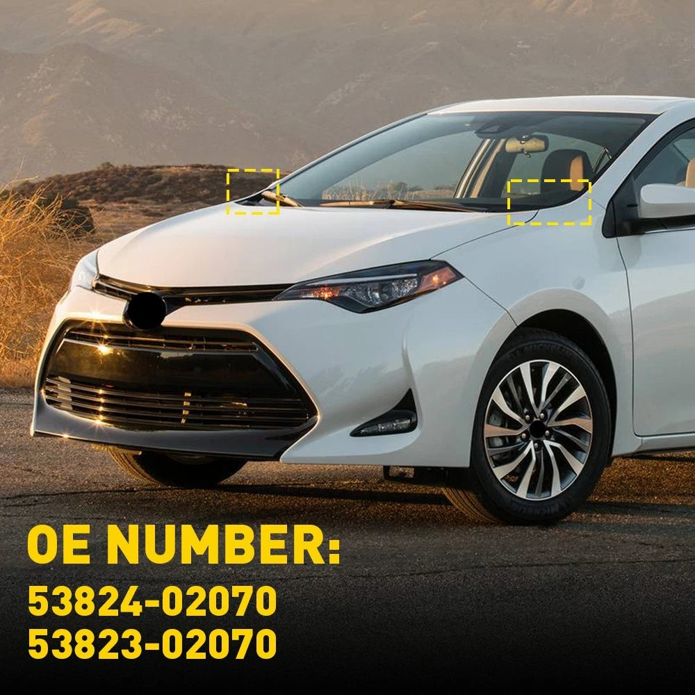Front Cowl Hood Side Seal for Toyota Corolla (2014–2019)