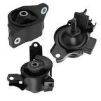 3Pcs Engine Motor & Transmission Mount for Honda Fit 1.5L (2007–2008)