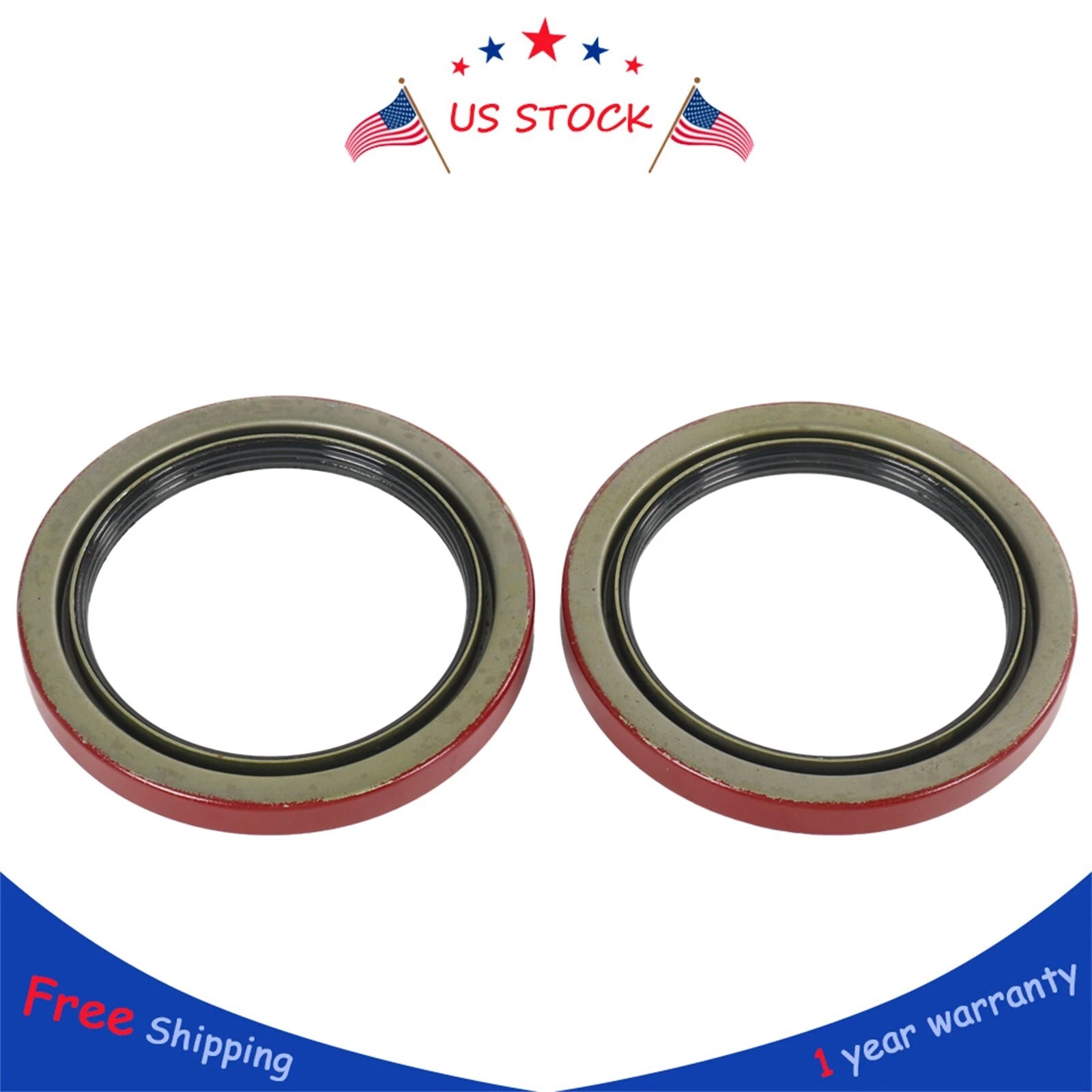 Set of 2 Dexter Seal Replacement for 10-51-2 Grease (9K 10K)