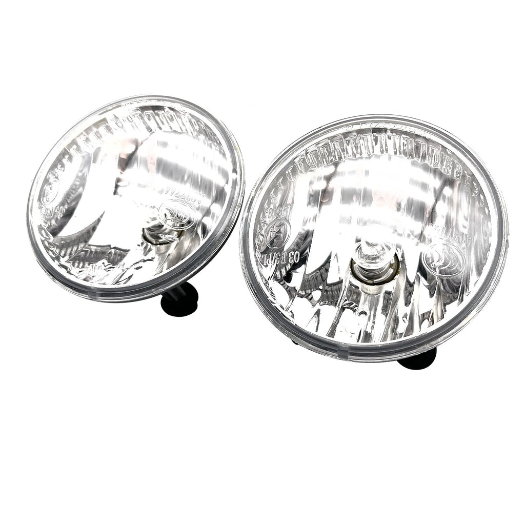 Set of 2 Fog Light Lens Halogen w/Bulbs for Jeep Patriot (2011–2017)