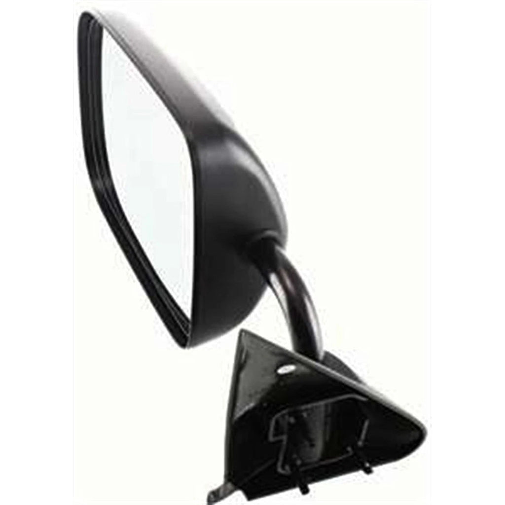 Set of 2 Textured Manual Side View Mirrors for Dodge Ram 2500 1500