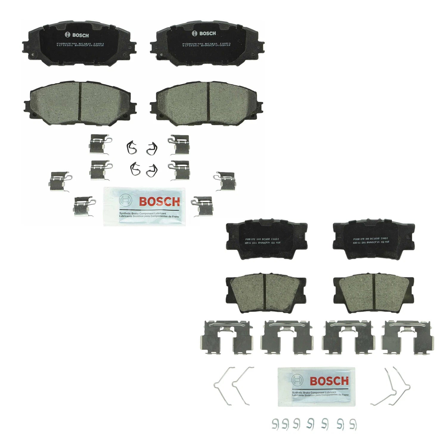 Bosch Quietcast Brake Pad Kit for HS250h (2012) - FHEV