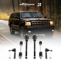 Front Tie Rods Sway Bar Links Kit for Chevy Silverado Sierra 1500 (1999–2007)