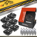 6x Ignition Coil & 12x Iridium Spark Plug for Mercedes-Benz W203 (2001–2007)