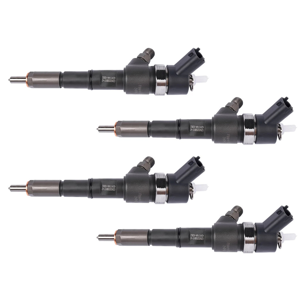 4Pcs Diesel Fuel Injector for Deutz KHD TCD 3.6 L4 (0445110558, 04123831)