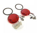 LED Tail Lights With License Light for 1932 Ford Driver Passenger Side (1932–1932)