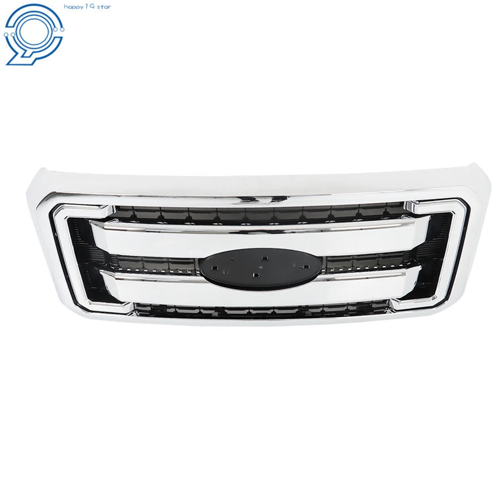 Front Radiator Grille Assembly for Ford Super Duty F250 F350 F450 F550 (2011–2016)