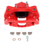 Front Brake Caliper Kit with Ceramic Pads and Drilled Rotors for Dodge Grand Caravan