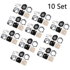 Set of 10 Carburetor Repair Parts for Walbro K12-WG Husqvarna 3120XP 272 268 MS660