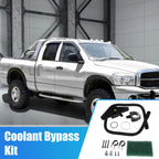 Set of 1 Coolant Bypass Kit for Dodge Ram 6.7L (2007–2018) Black