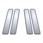 4Pc Chrome Pillar Post Covers Replacement for Infiniti G35 (2003–2006)