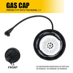 Fuel Tank Fill Gas Cap with Tether for Jeep Grand Cherokee Liberty (2002–2010)