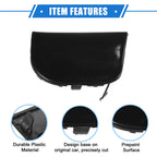Front Left Tow Hook Cover for Toyota Prius XW30 (2012–2015) Black