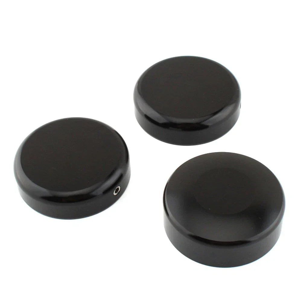 3pcs Top Fork Tube Stem Nut for Harley V-Rod Night Rod Special (2007-2011)