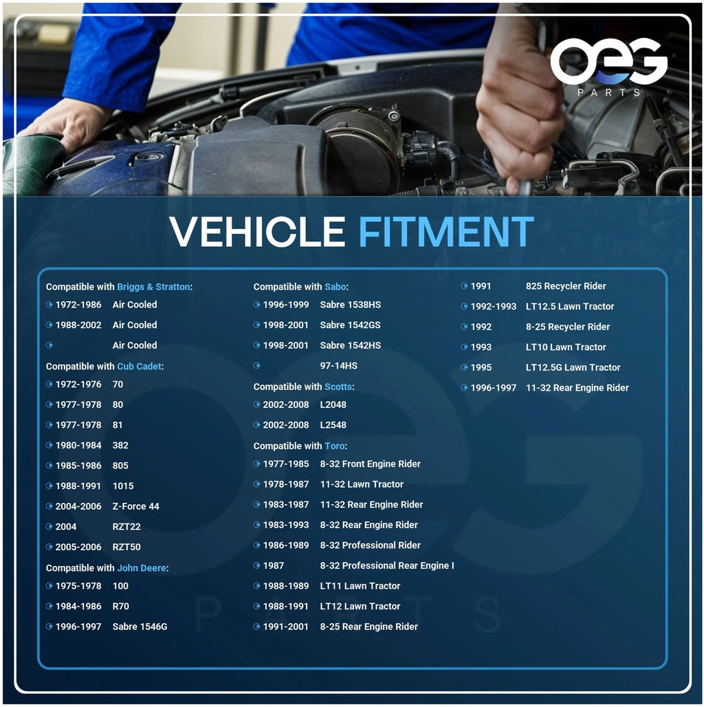Starter for Cub Cadet 805 1105 1110 1985-1986, 1015 1020 1988-1991