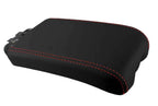 Leather Console Lid Armrest Cover for Lexus ES350 (2007–2009) Red Stitch