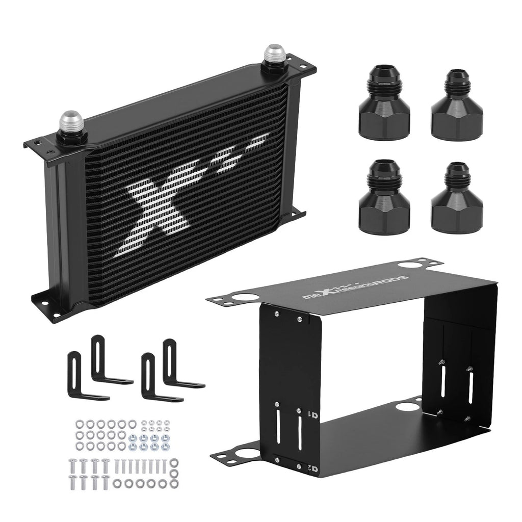 25 Row Engine Oil Cooler AN10 Kit for Universal Cars (Universal)