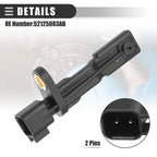 ABS Wheel Speed Sensor for Dodge Nitro, Jeep Wrangler (2007–2018) 52125003AB