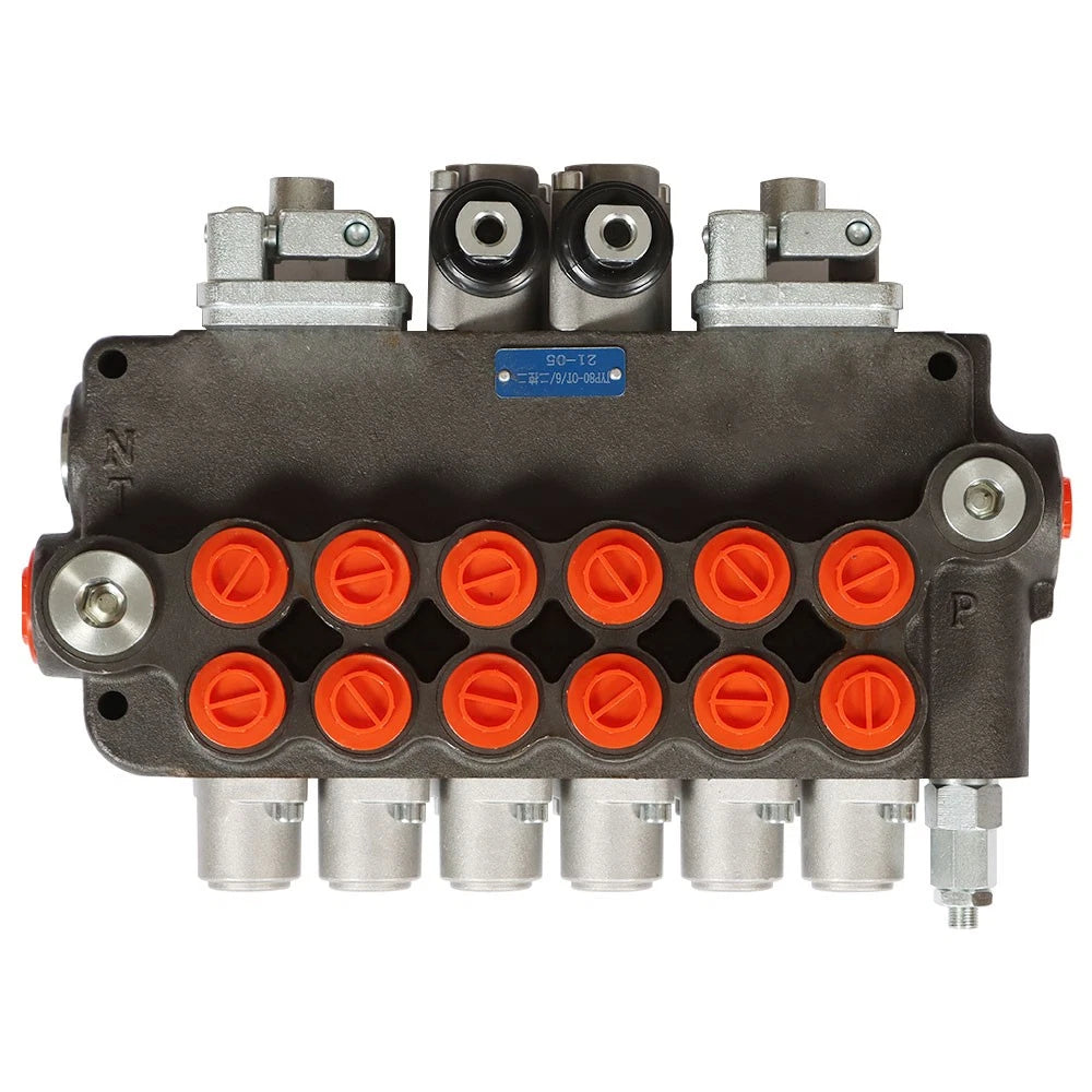 Hydraulic Backhoe Directional Control Valve with 2 Joysticks for Make Model
