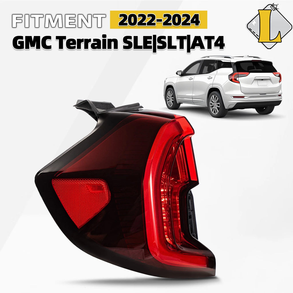 LED Tail Light for GMC Terrain SLE SLT AT4 (2022–2024) Left Driver Side