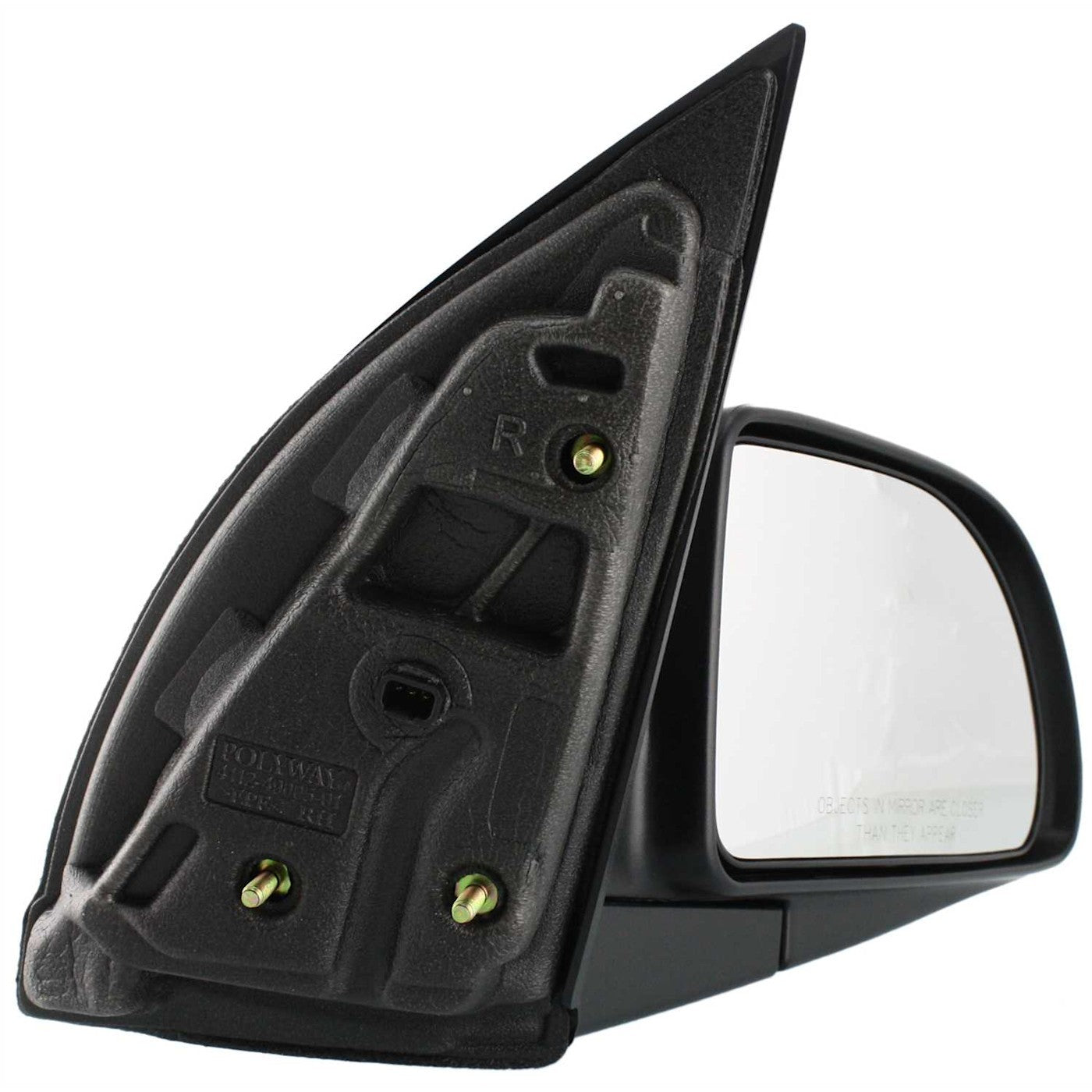 Power Mirror for Chevrolet Equinox (2005–2009) Passenger Side Textured Black