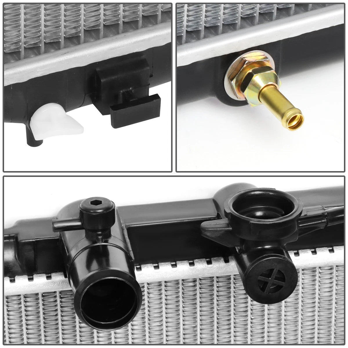 Aluminum Radiator DPI 13024 for Toyota Highlander V6 (2008–2013)