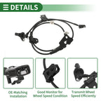 ABS Wheel Speed Sensor for Hyundai Elantra (2011-2016) Left Front
