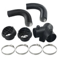 60mm Pipe Ducting Y Piece + Warm Air Outlet Vent for Diesel Heater