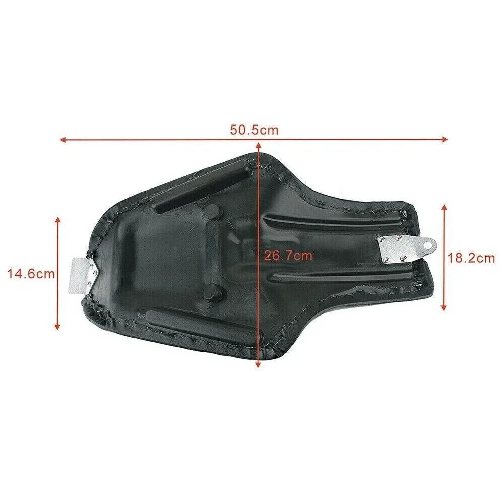 Driver & Rear Passenger Seat for Harley Sportster 883 Iron XL1200 (2004-2023)