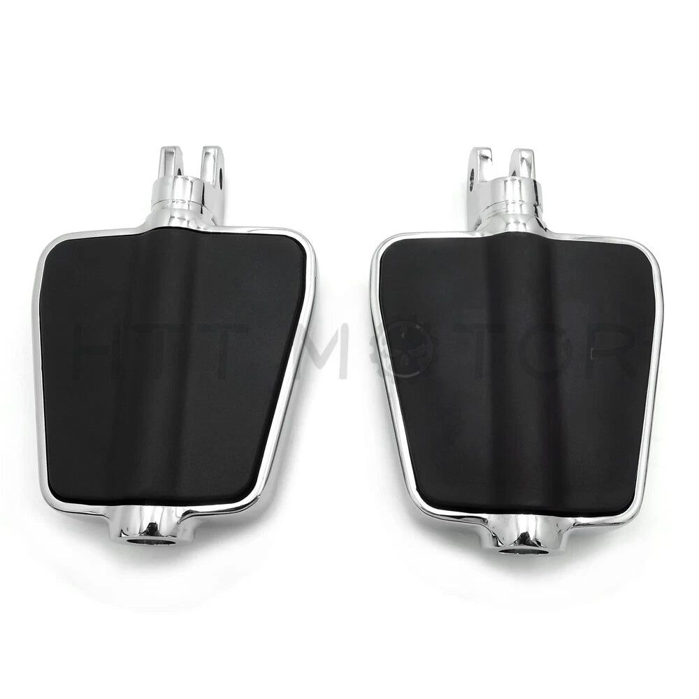 Chrome Rubber Footpeg for Yamaha V-Star 1100 650 Stryker V-Max Virago (1999–2019)