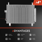 A/C Condenser with Receiver Drier & Bracket for INFINITI QX60 (2014–2018)