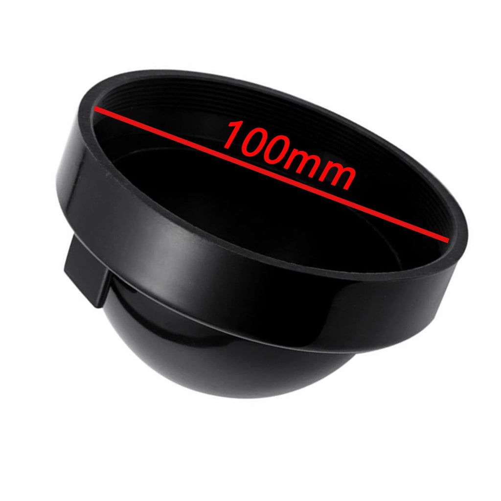 Universal Rubber Housing Seal Caps Dust Cover for LED Headlight Retrofit (100mm)
