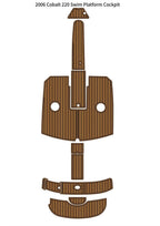 EVA Foam Faux Teak Deck Flooring for Cobalt 220 (2006)