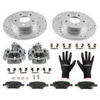 Rear Brake Rotors & Calipers w/Ceramic Pads for Pontiac G5/G6 (2005–2009)