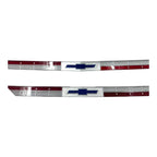 Emblem Inserts Replacement for 1963 Chevy Impala Bel Air Front Hood Rear Trunk
