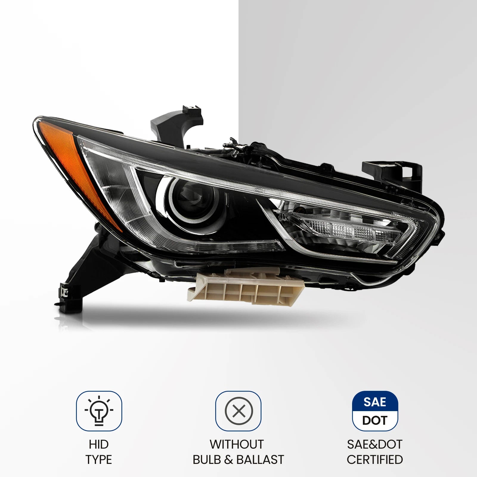HID Headlight for Infiniti QX60 (2016–2019) Right Side w/AFS
