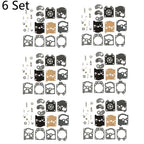 Set of 6 Carburetor Diaphragm Gasket Kit K10-WAT for Walbro WA WT Series