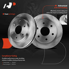 Front Disc Brake Rotors for Chevy Silverado 1500, GMC Sierra 2500 (1999–2006)