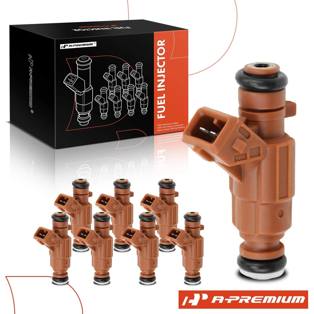 Set of 8 Fuel Injectors for Mercedes-Benz E500, E430, ML500 (2000–2007)